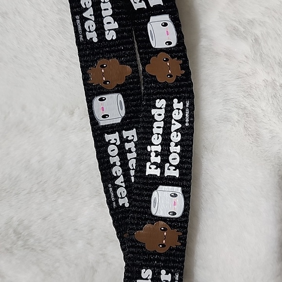 Spencers Lanyard Best Friends Forever Poo 💩 - Picture 3 of 3